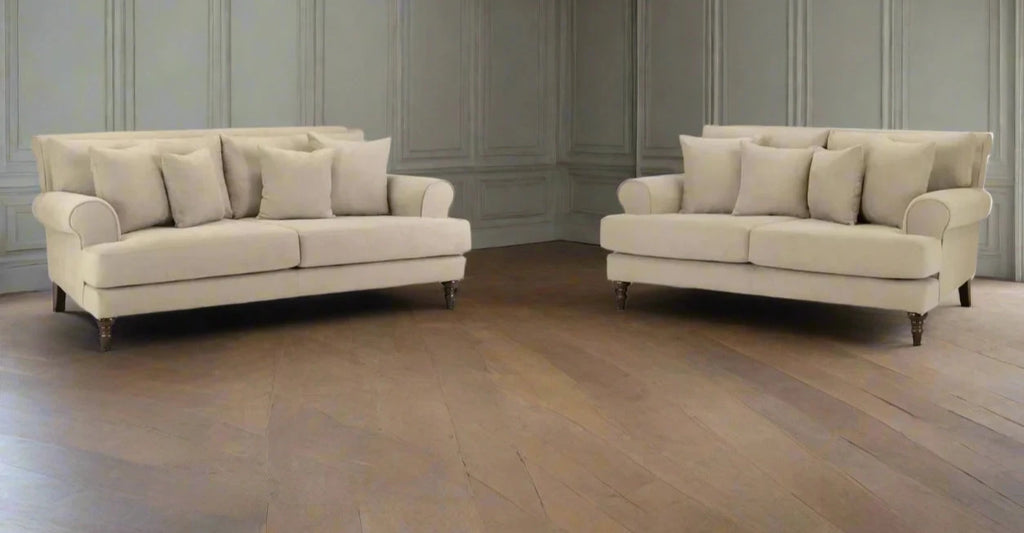 Sofa Set In Beige Beige Sofa Set Heritage Home UK