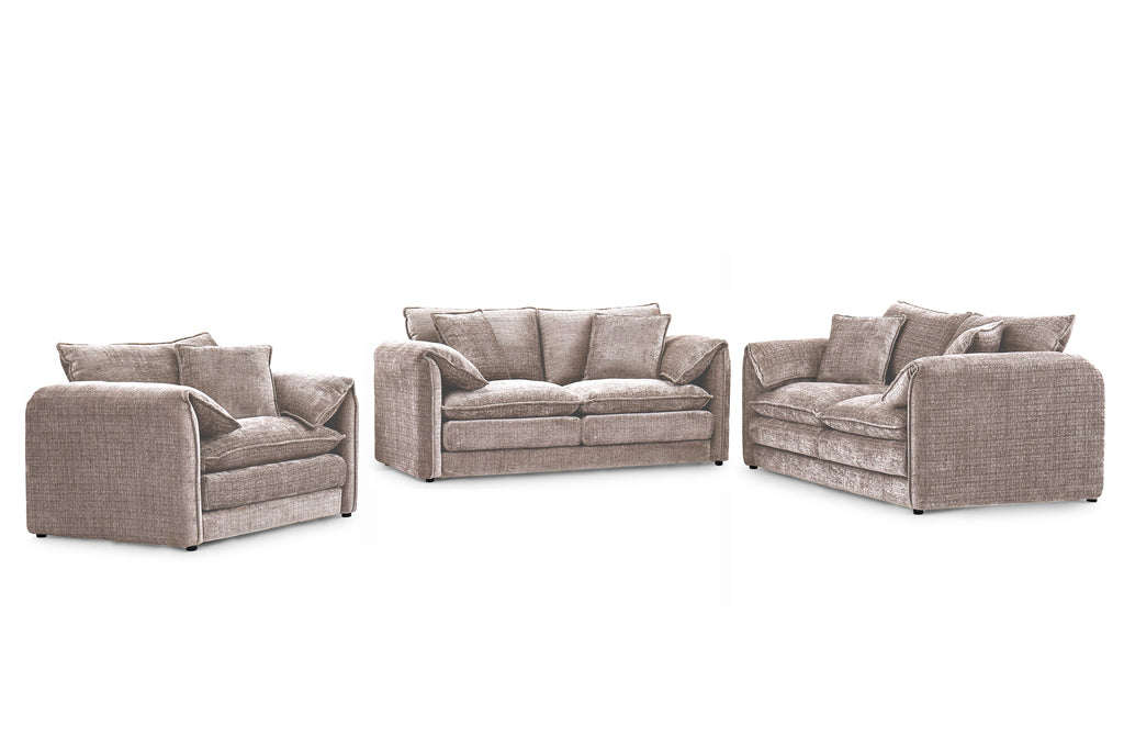 Solaya 3+2+1 Sofa Set in Beige
