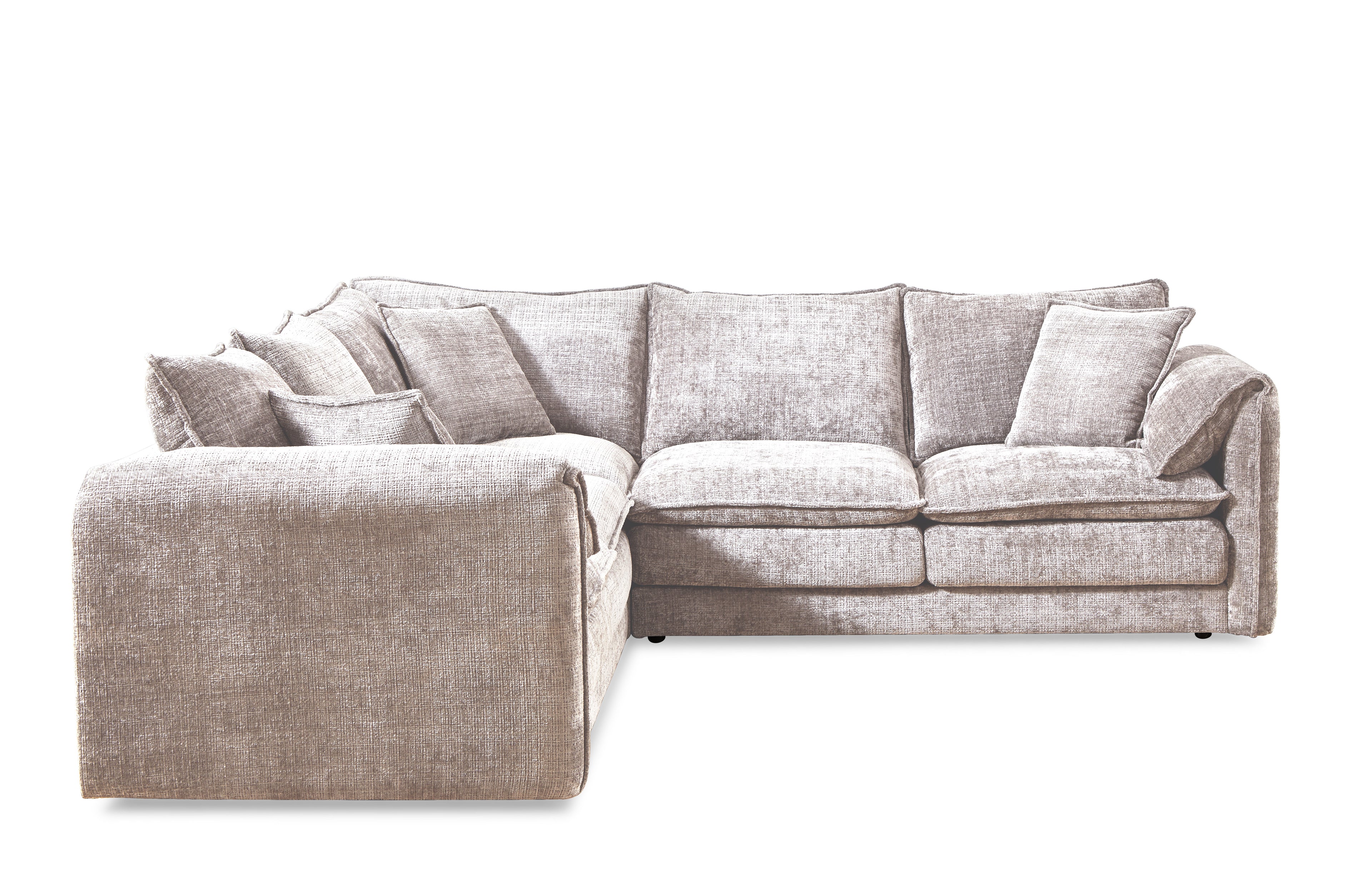 Solaya Large Corner Sofa In Beige
