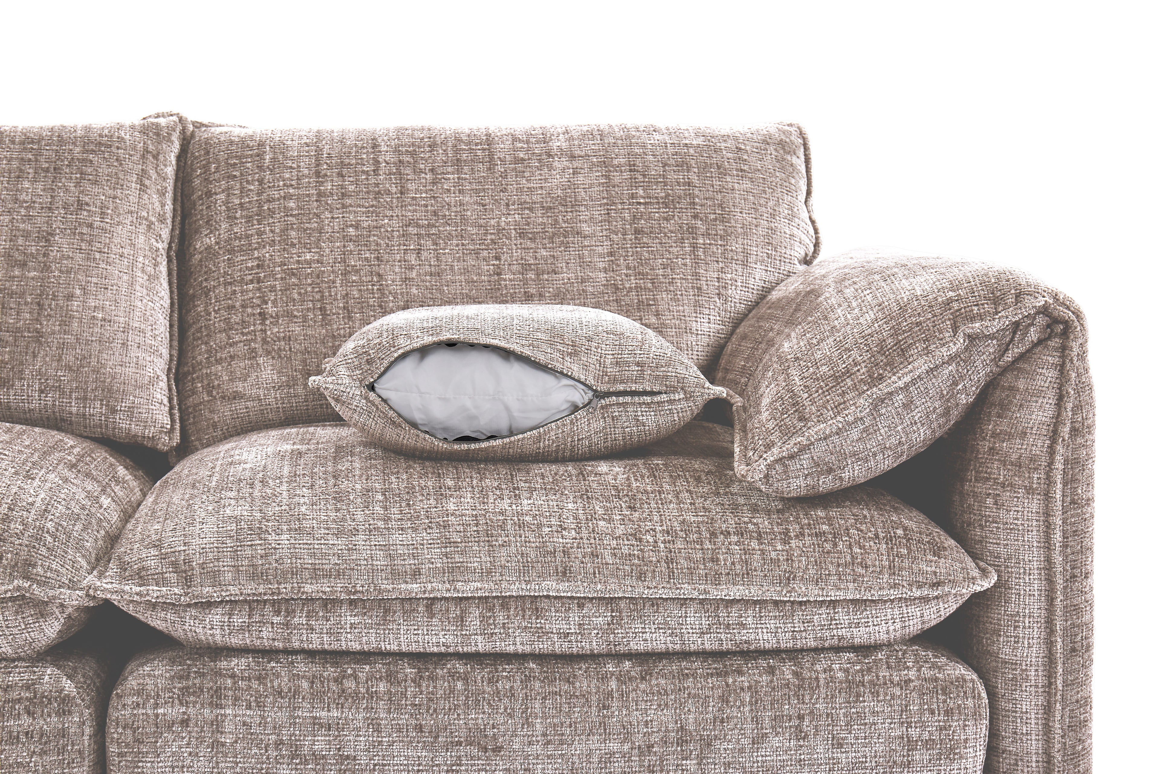Solaya 3+2+1 Sofa Set in Beige