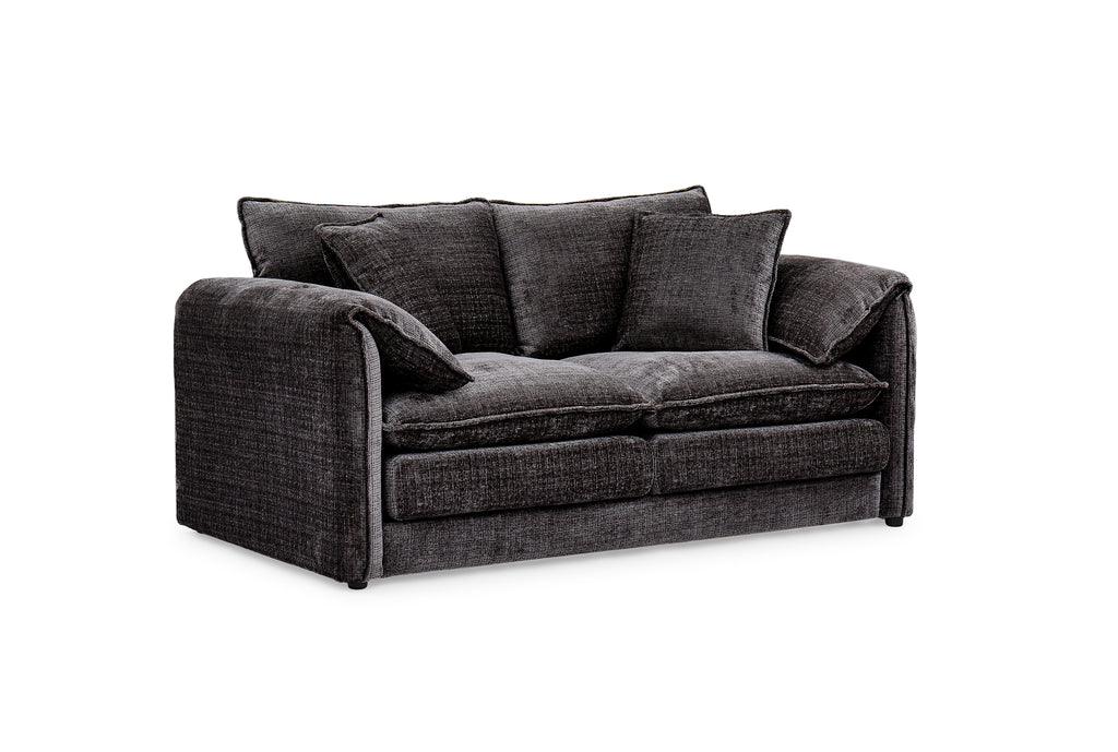 Solaya 2 Seater Sofa In Black