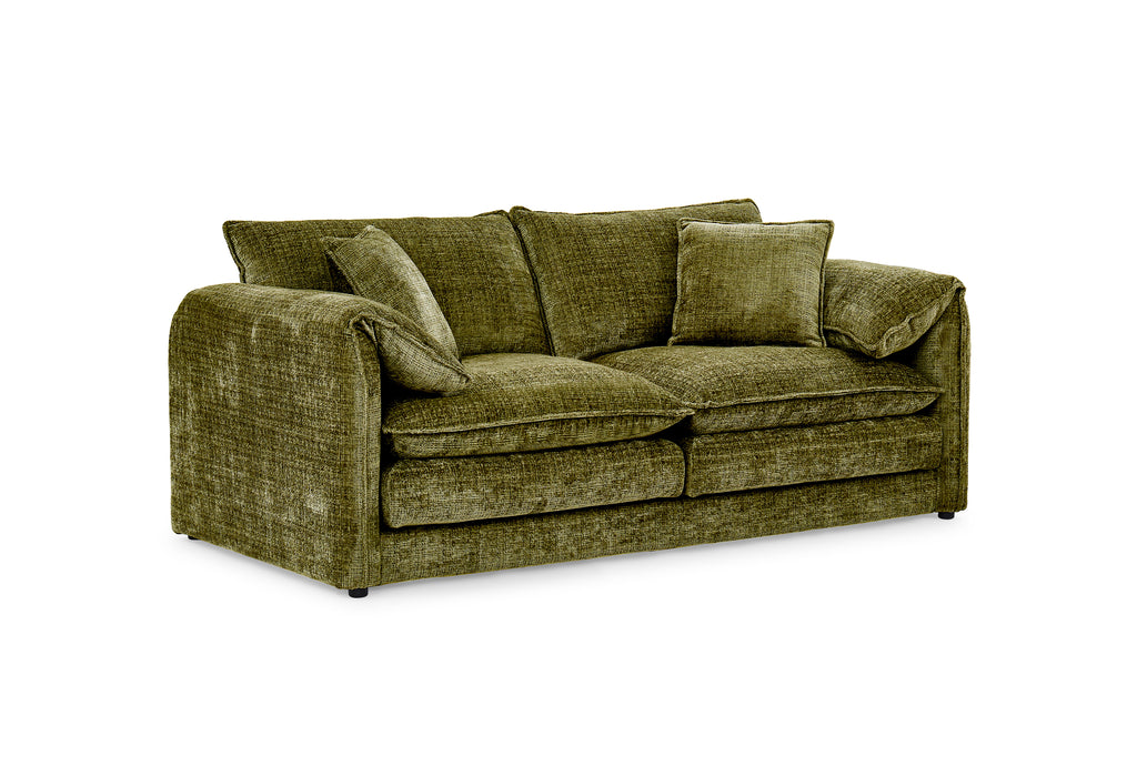 Solaya 3+2 Sofa Set in Green