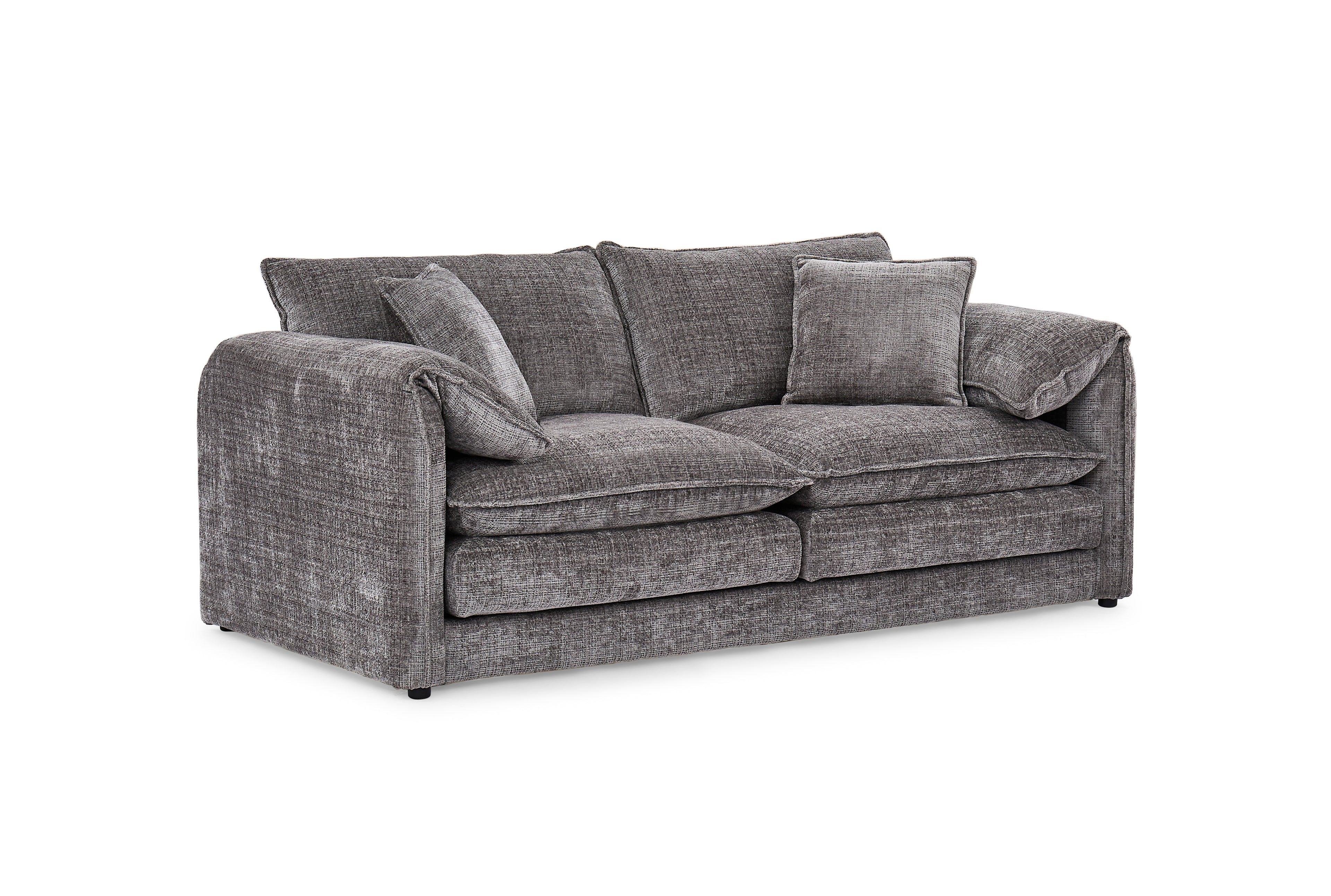Solaya 3 Seater Sofa In Grey