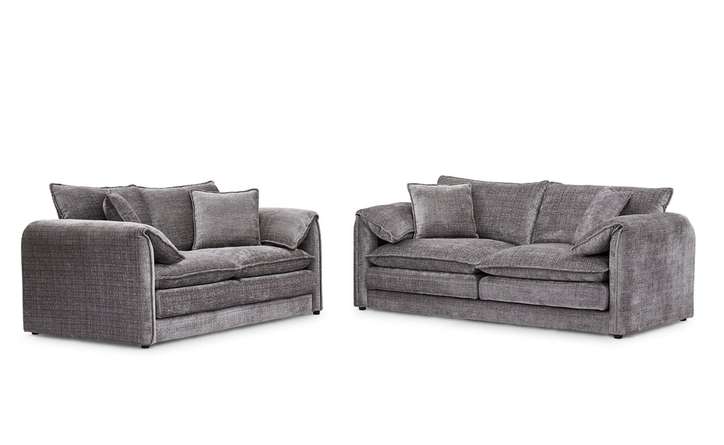 Solaya 2 Seater Sofa In Grey