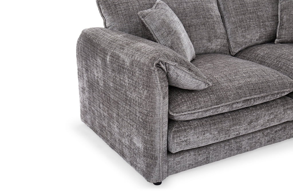 Solaya 3+2 Sofa Set in Grey