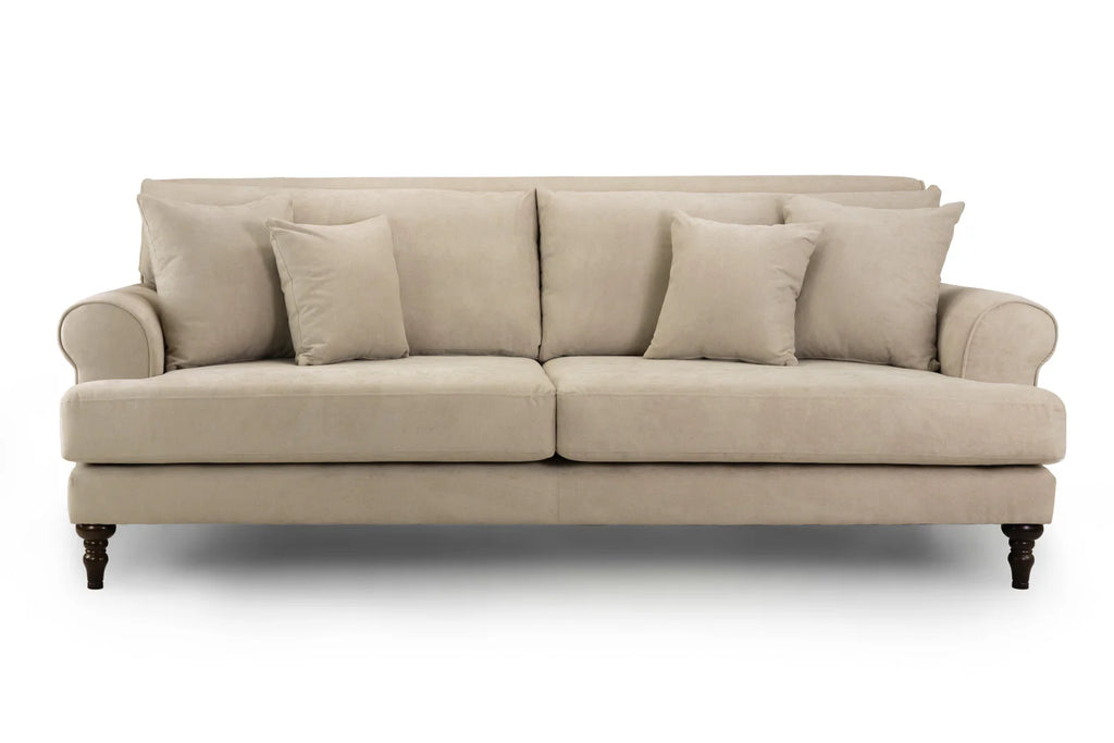 The Sandringham 4 Seater Sofa In Beige