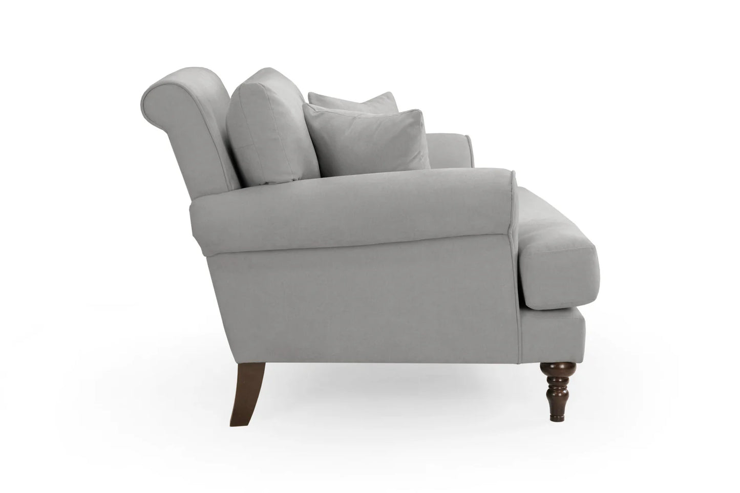 Oxford 3 Seater Sofa In Grey