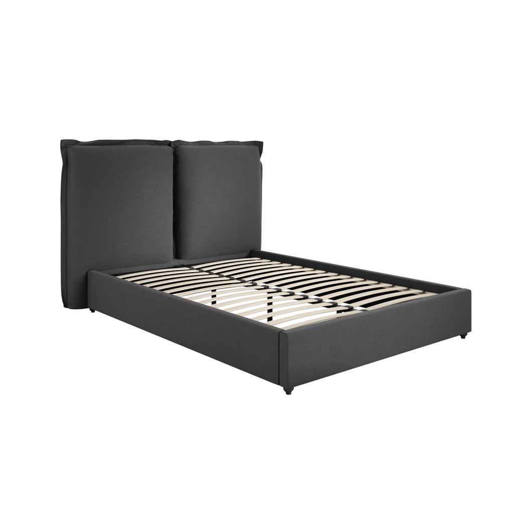 Calabasas Grey Super Kingsize Bed