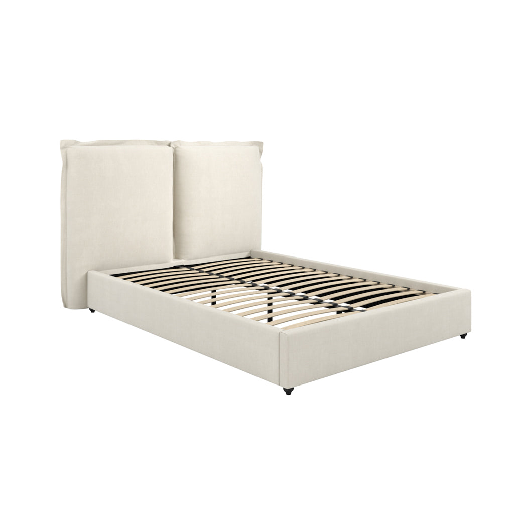 Calabasas Ivory Super Kingsize Bed