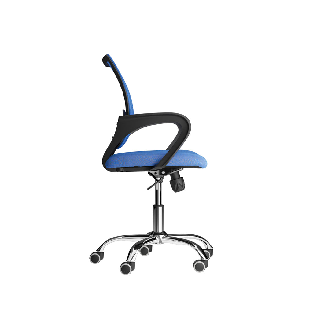 Harry Christian Home Office Chair In Blue