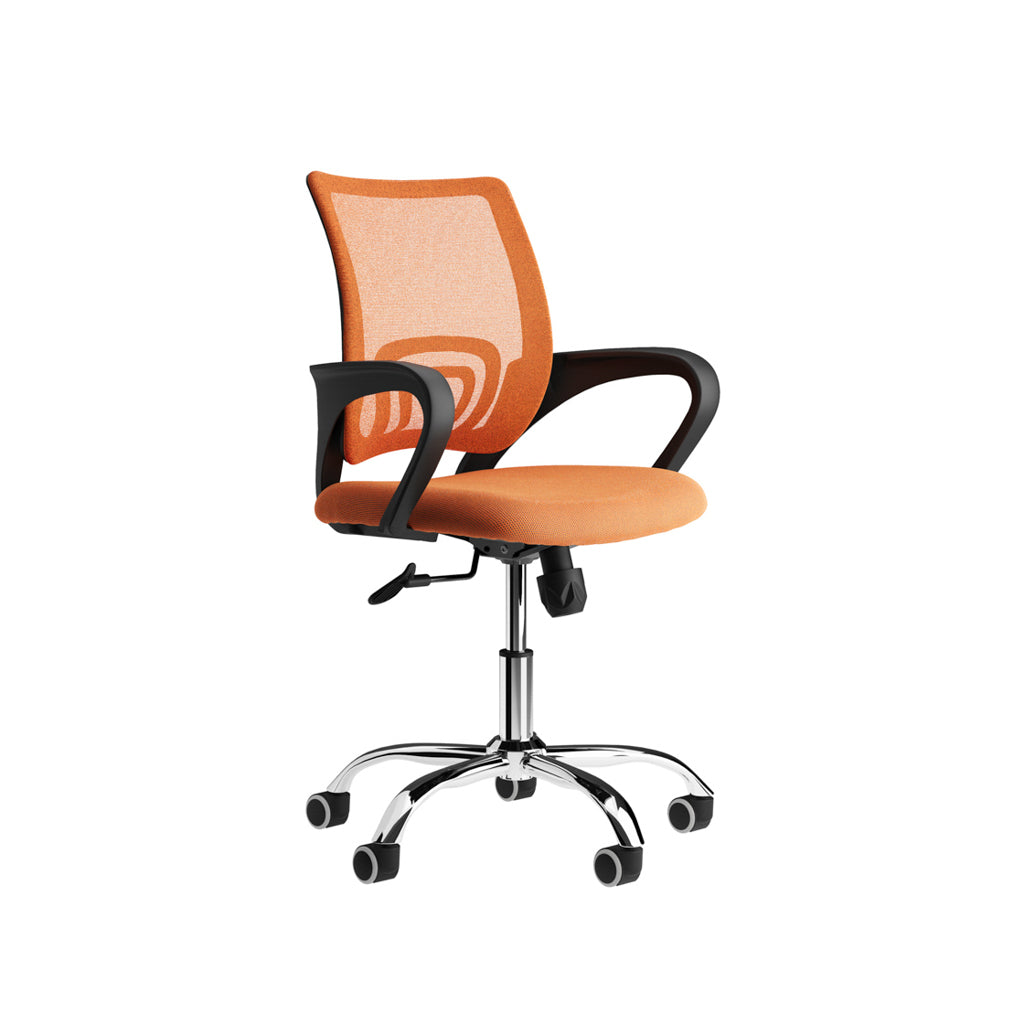 Harry Christian Home Office Chair In Orange