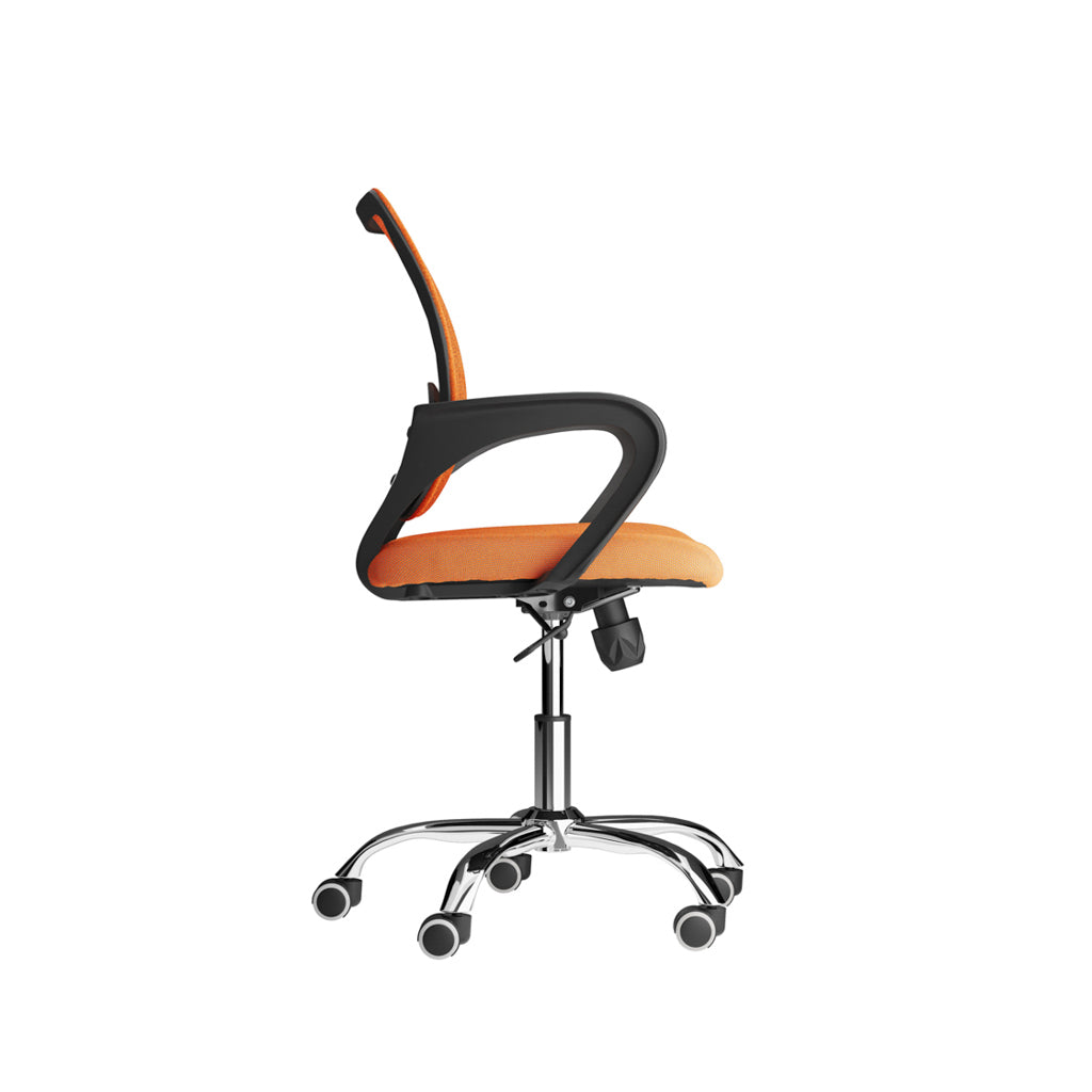 Harry Christian Home Office Chair In Orange