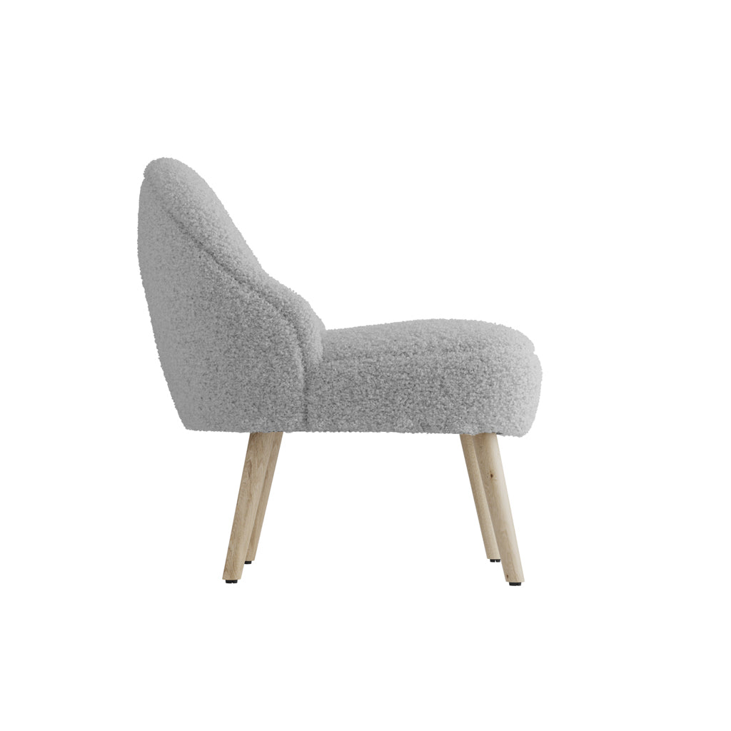 Harry Christian Home Teddybear Chair In Grey