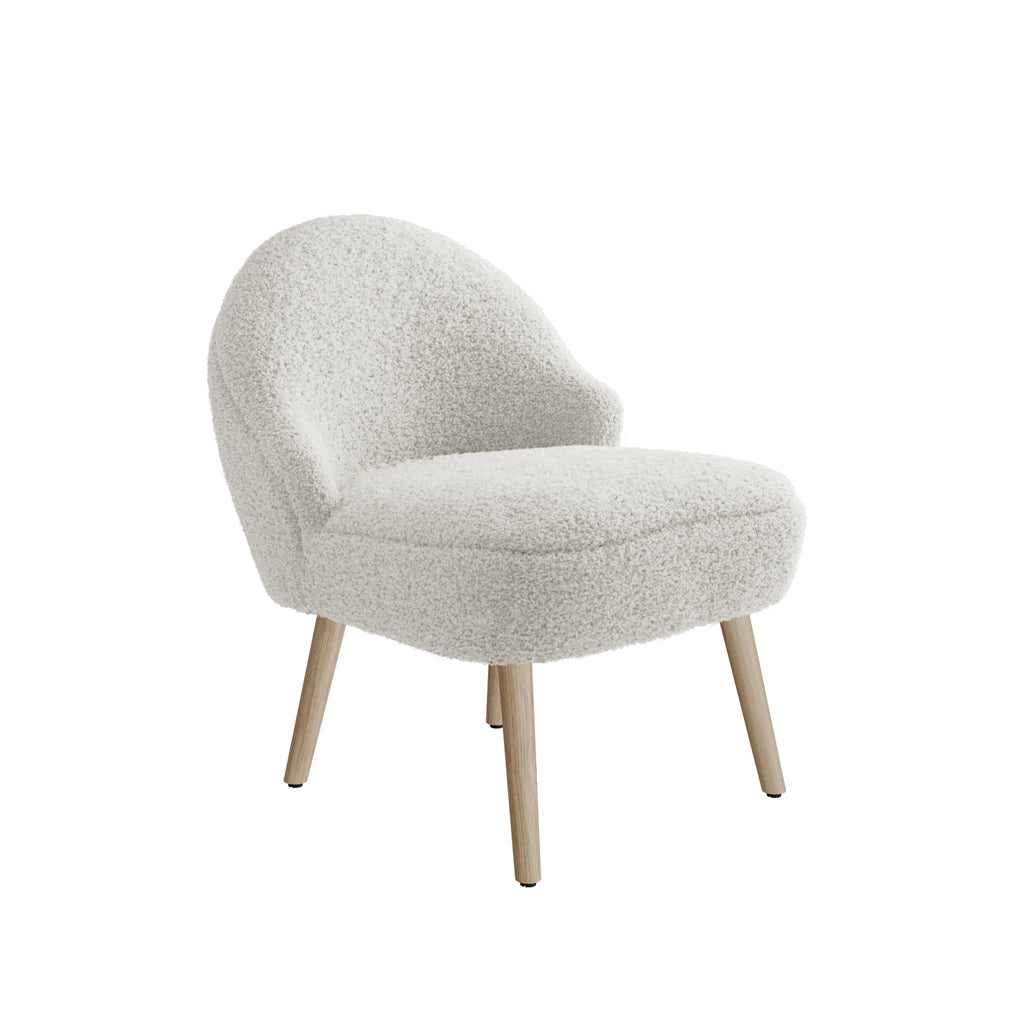 Harry Christian Home Teddybear Chair In White