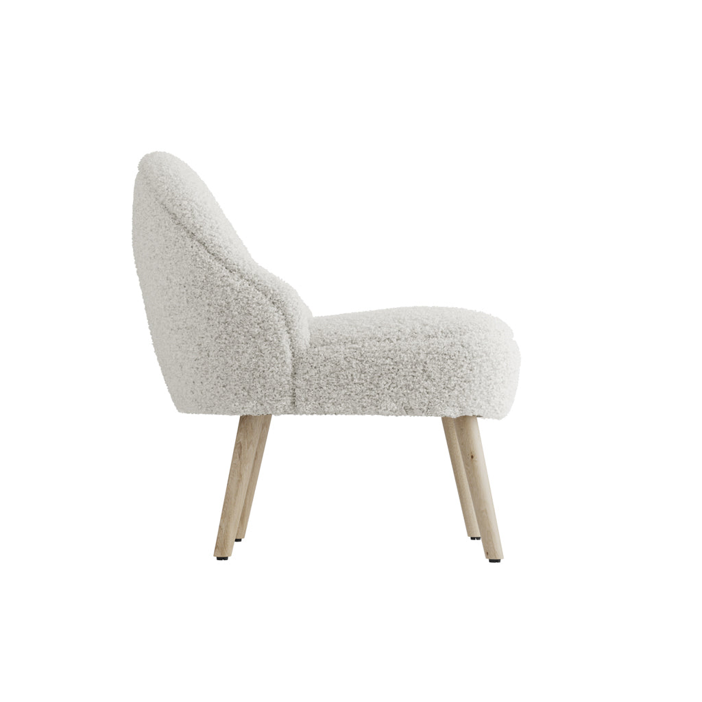 Harry Christian Home Teddybear Chair In White