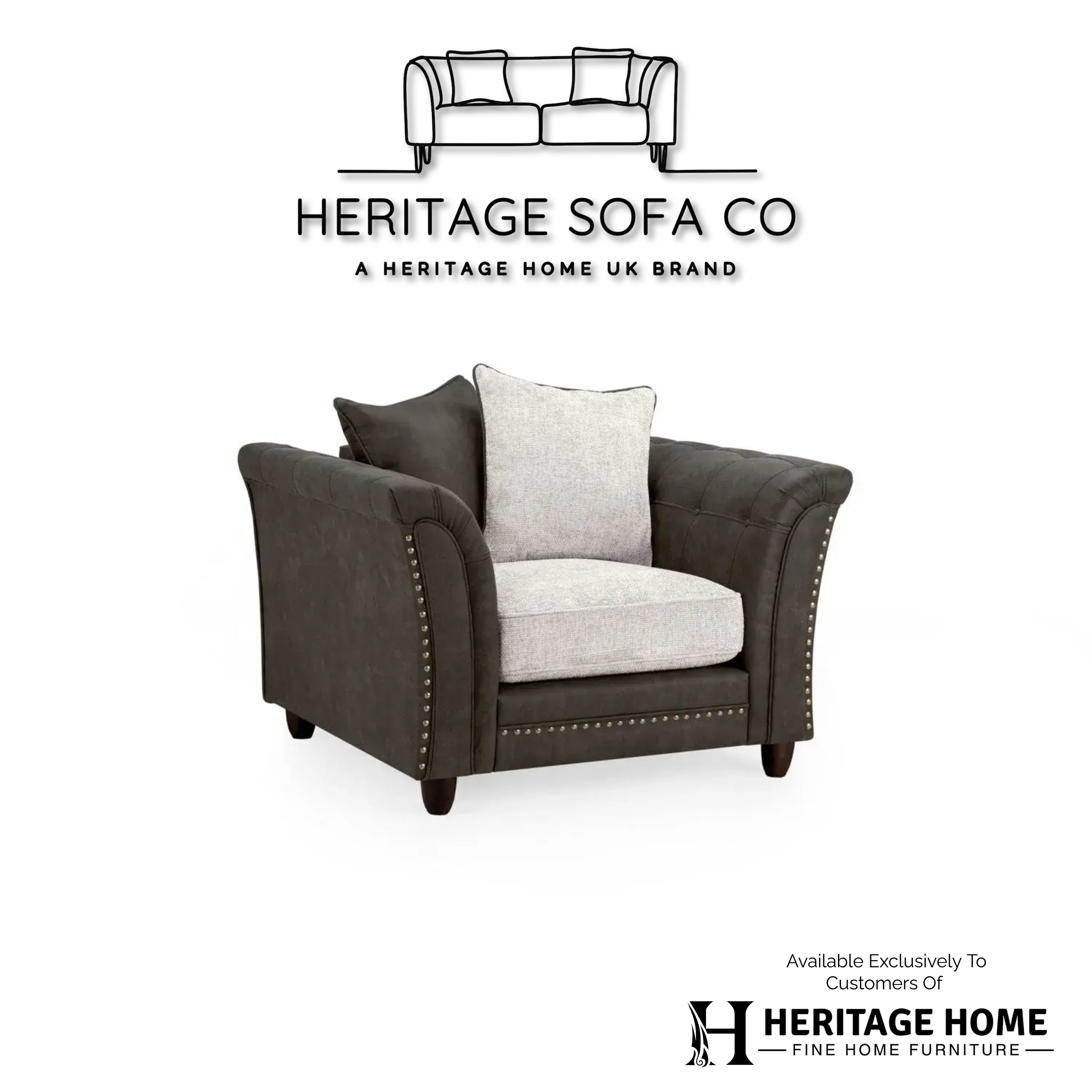 The Balmoral Scatter-back Armchair