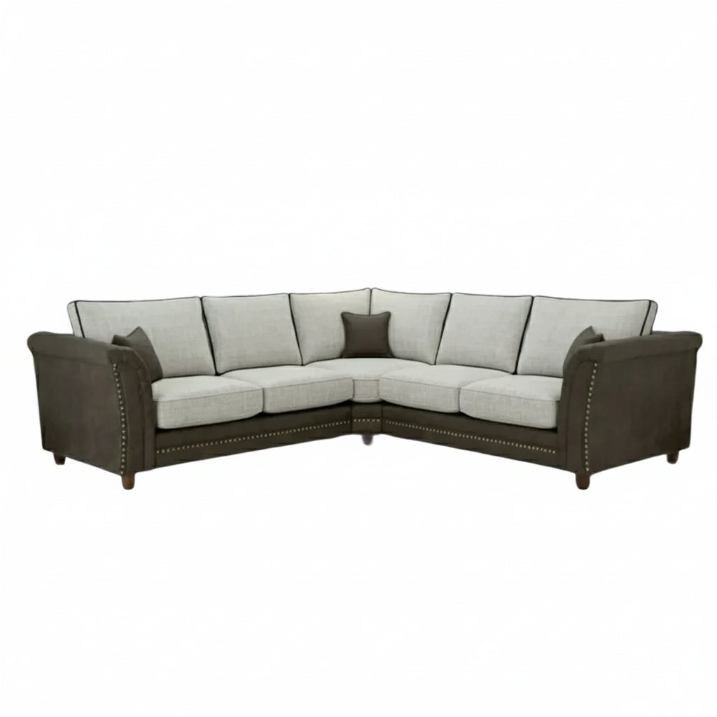 The Balmoral Large Corner Sofa Full-back Model