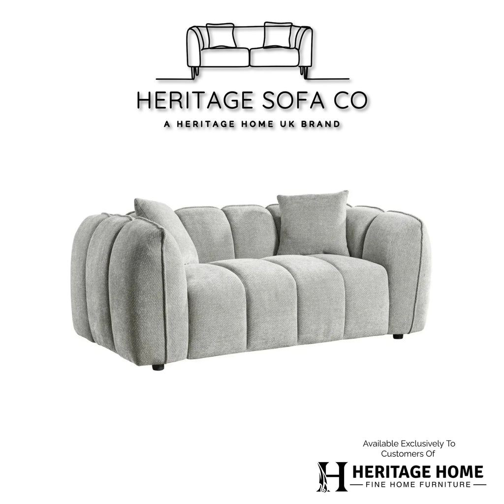 The Venetian 2 Seater Sofa In Grey