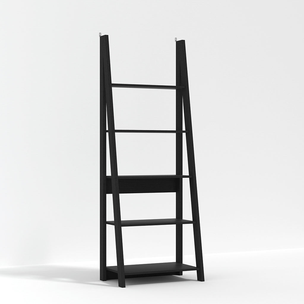 Harry Christian Home Essential Black Ladder Bookcase