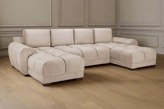 Ushape Sofa In Mocha Heritage Home Furniture UK
