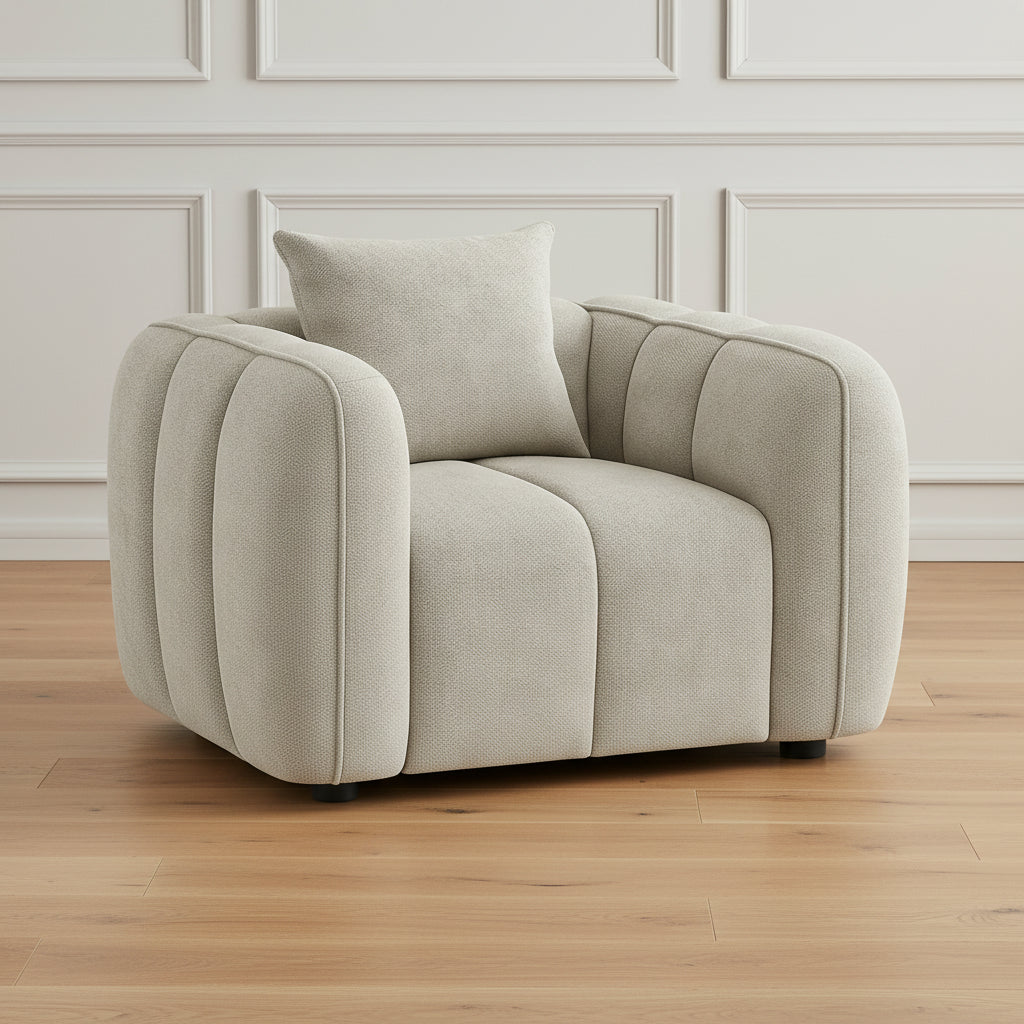 VENICE ARMCHAIR IN MOCHA AVAILABLE AT HERITAGE HOME UK