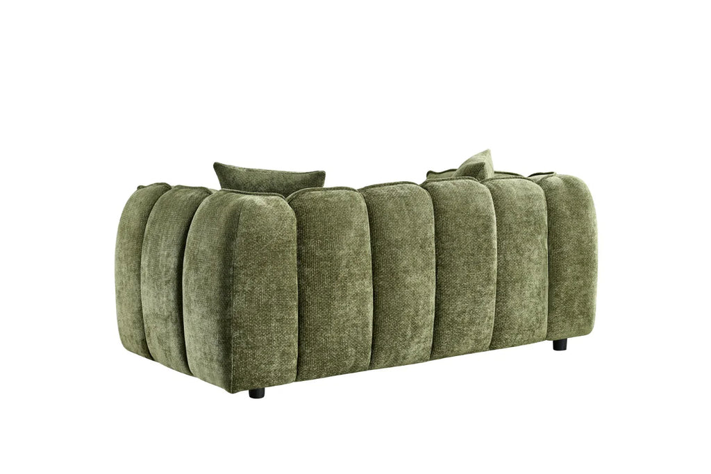 The Venetian Sofa Set In Olive Green