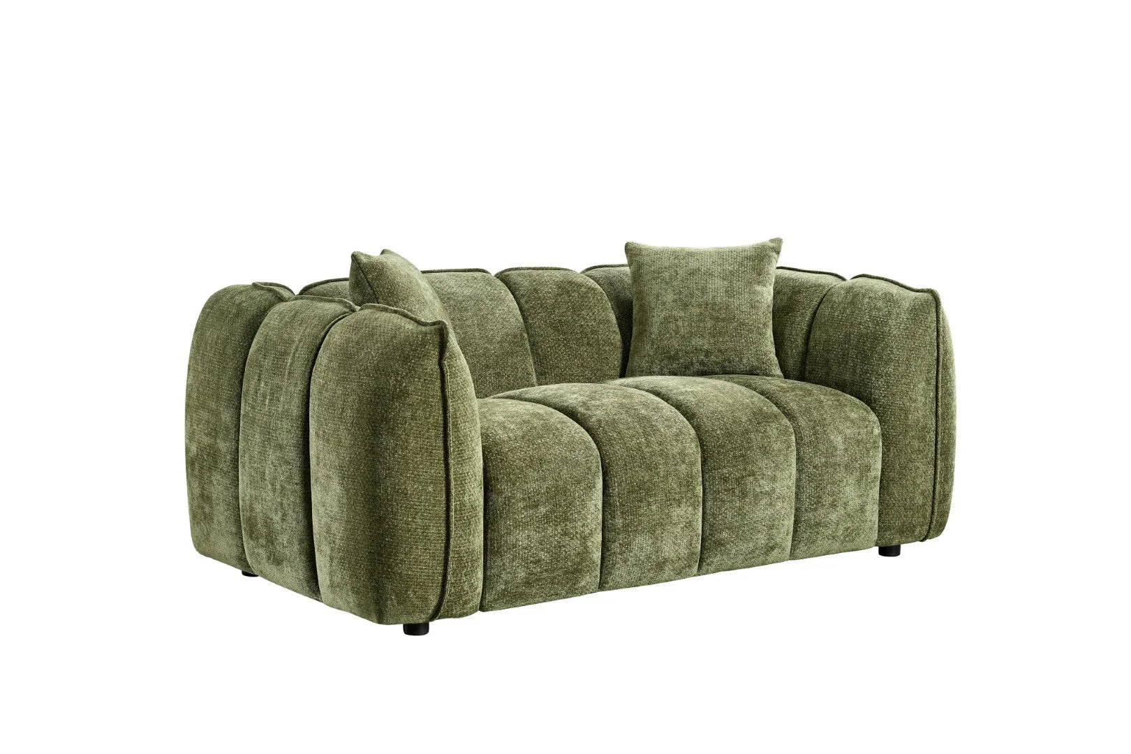 The Venetian Sofa Set In Olive Green