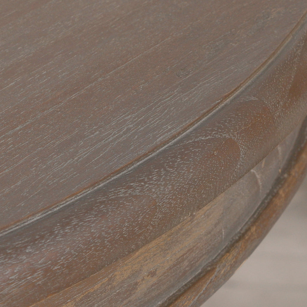 Round Pedestal Acorn Dining Table 120cm