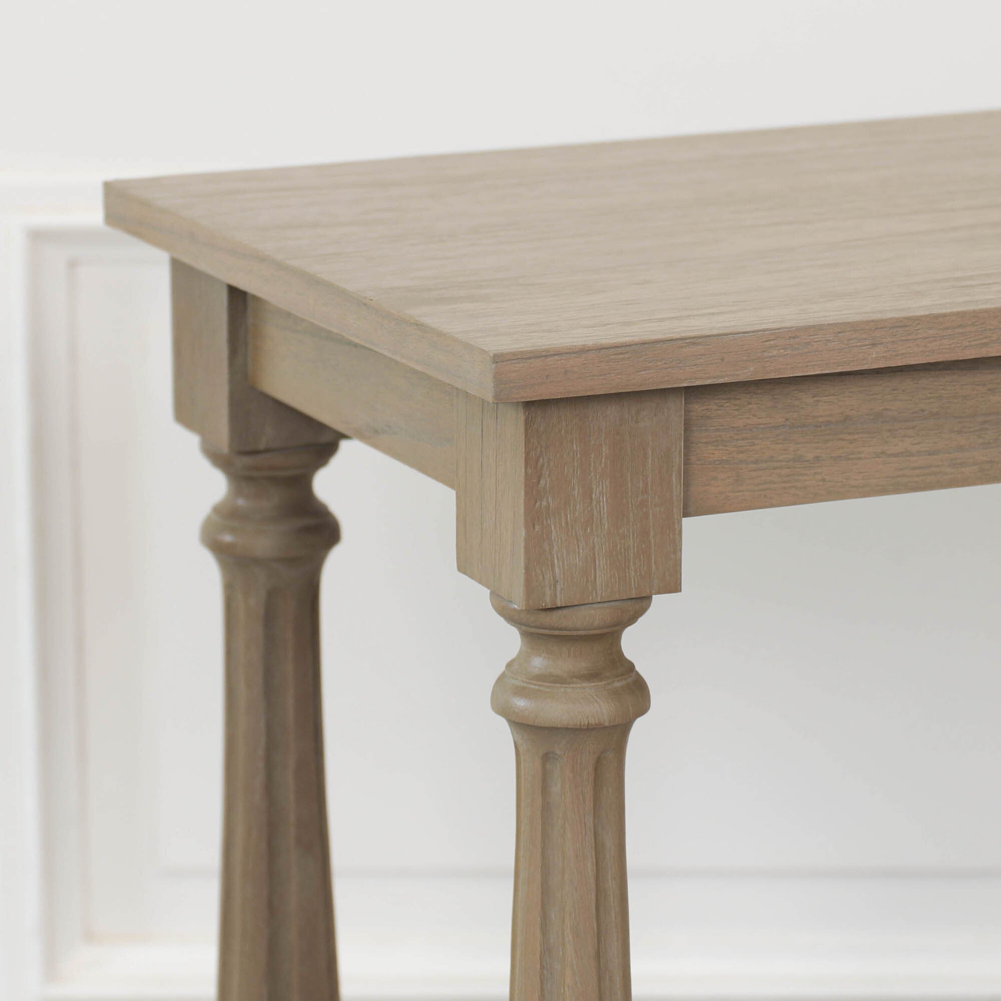 Rustic Wooden Farmhouse Console Table