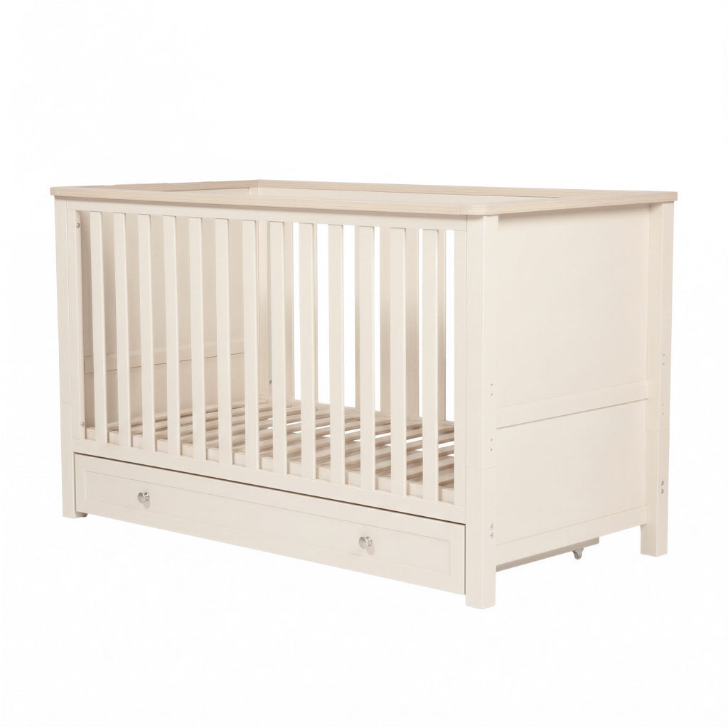 Wanderer 2 Piece Nursery Room Furniture Set Cashmere and Oak