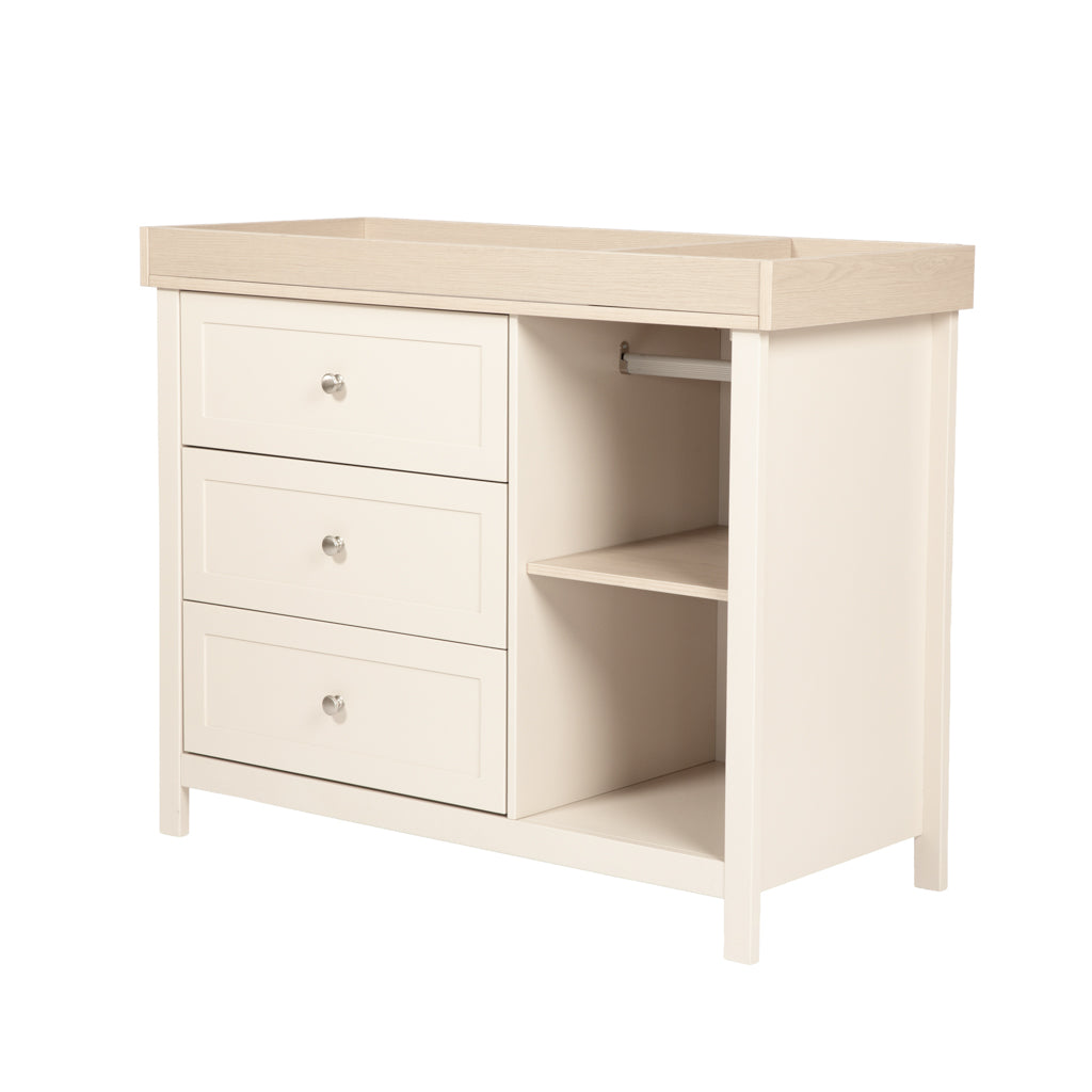 Wanderer 2 Piece Nursery Room Furniture Set Cashmere and Oak