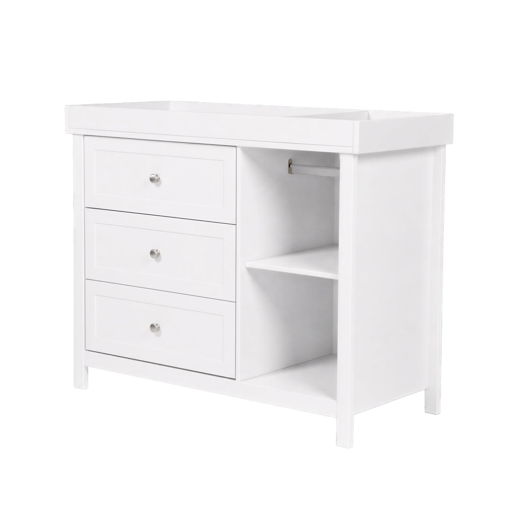 Wanderer 2 Piece Nursery Room Furniture Set White
