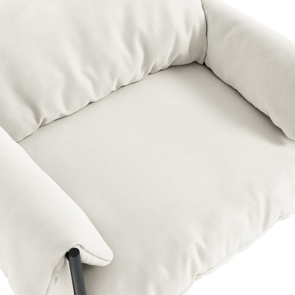 Harry Christian Home White Chair