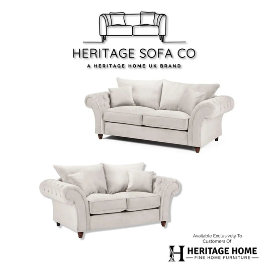 Windsor 3 And 2 Seater Set Stone