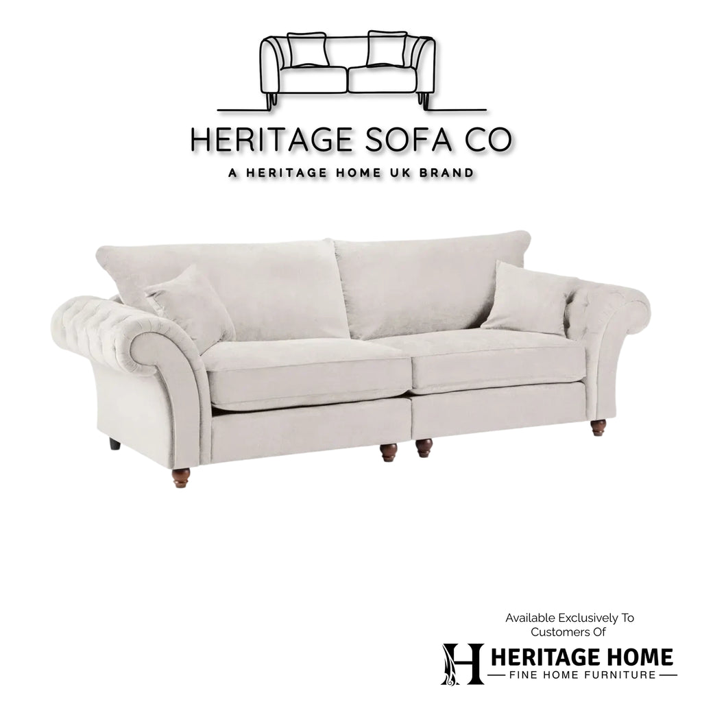 The Windsor 4 Seater Sofa In Stone