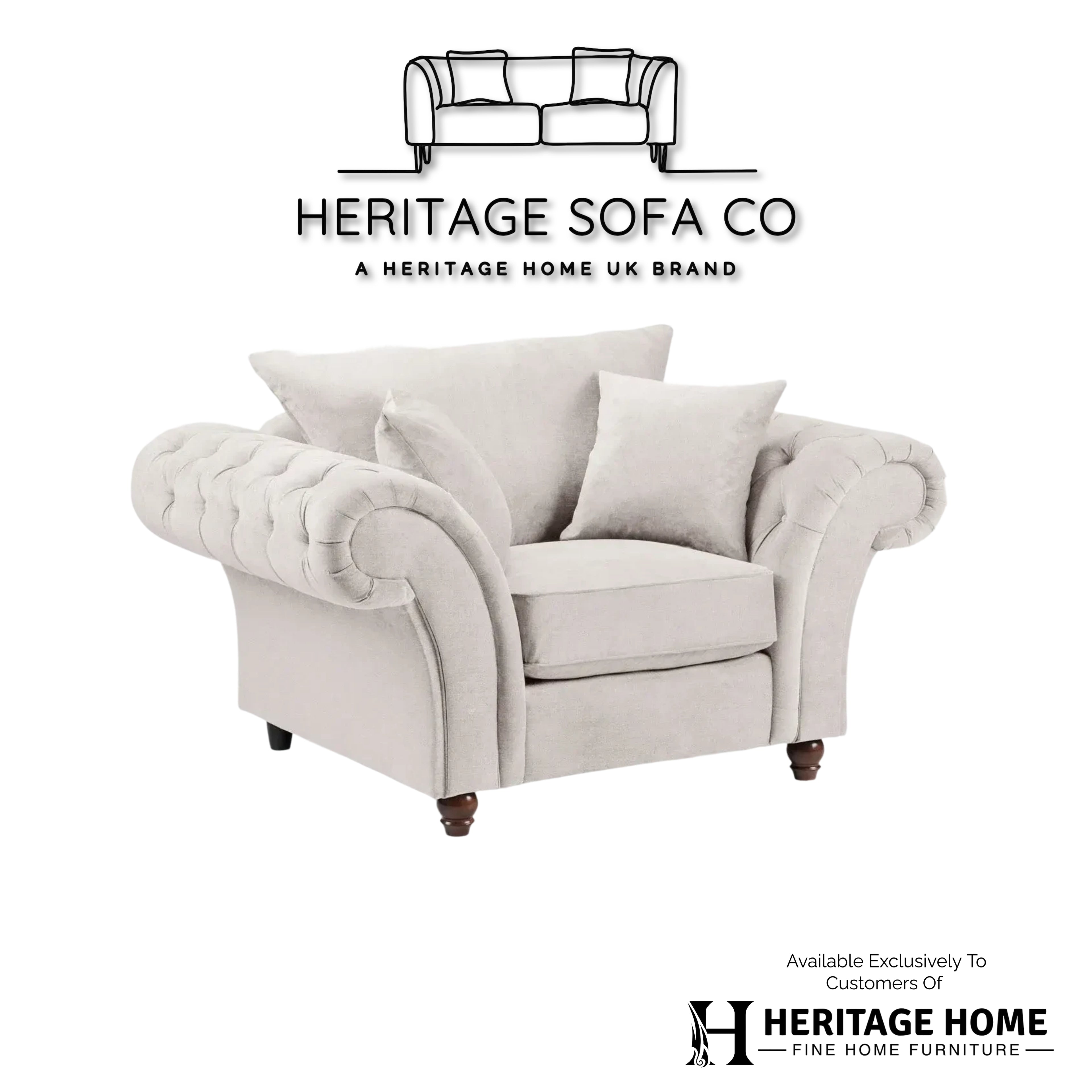 Windsor Armchair In Stone