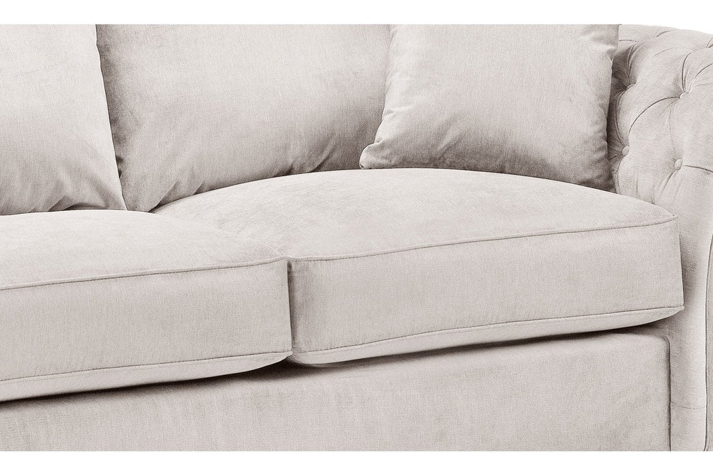 The Windsor Large Corner Sofa In Stone