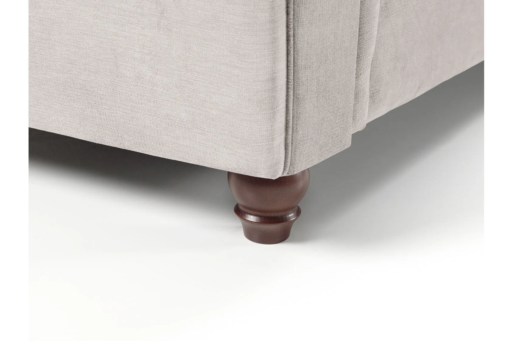 The Windsor Large Corner Sofa In Stone