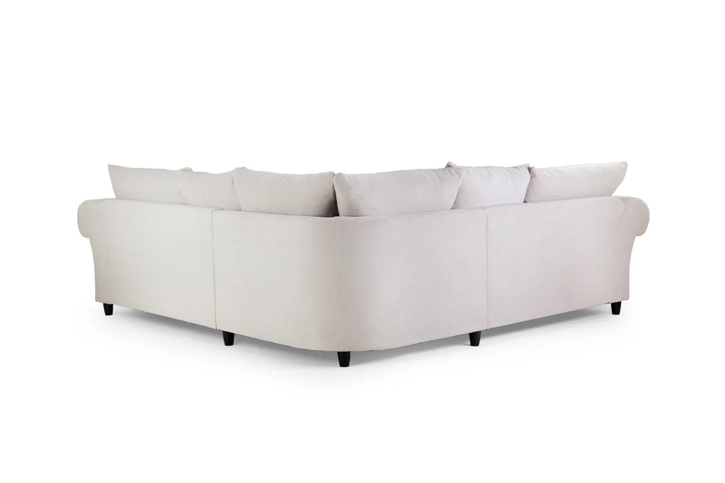The Windsor Large Corner Sofa In Stone