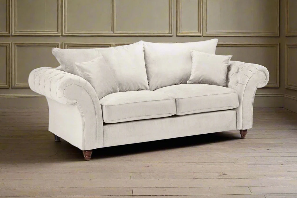 Windsor 3 Seater Sofa In Stone Heritage Home UK