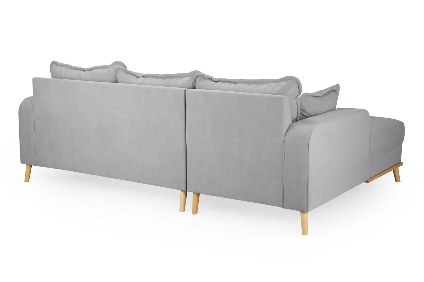 Byron Grey Left Hand Facing Corner Sofa