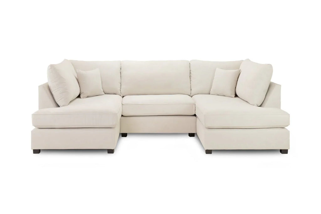 Valencia Cinema U-Shape Sofa In Beige