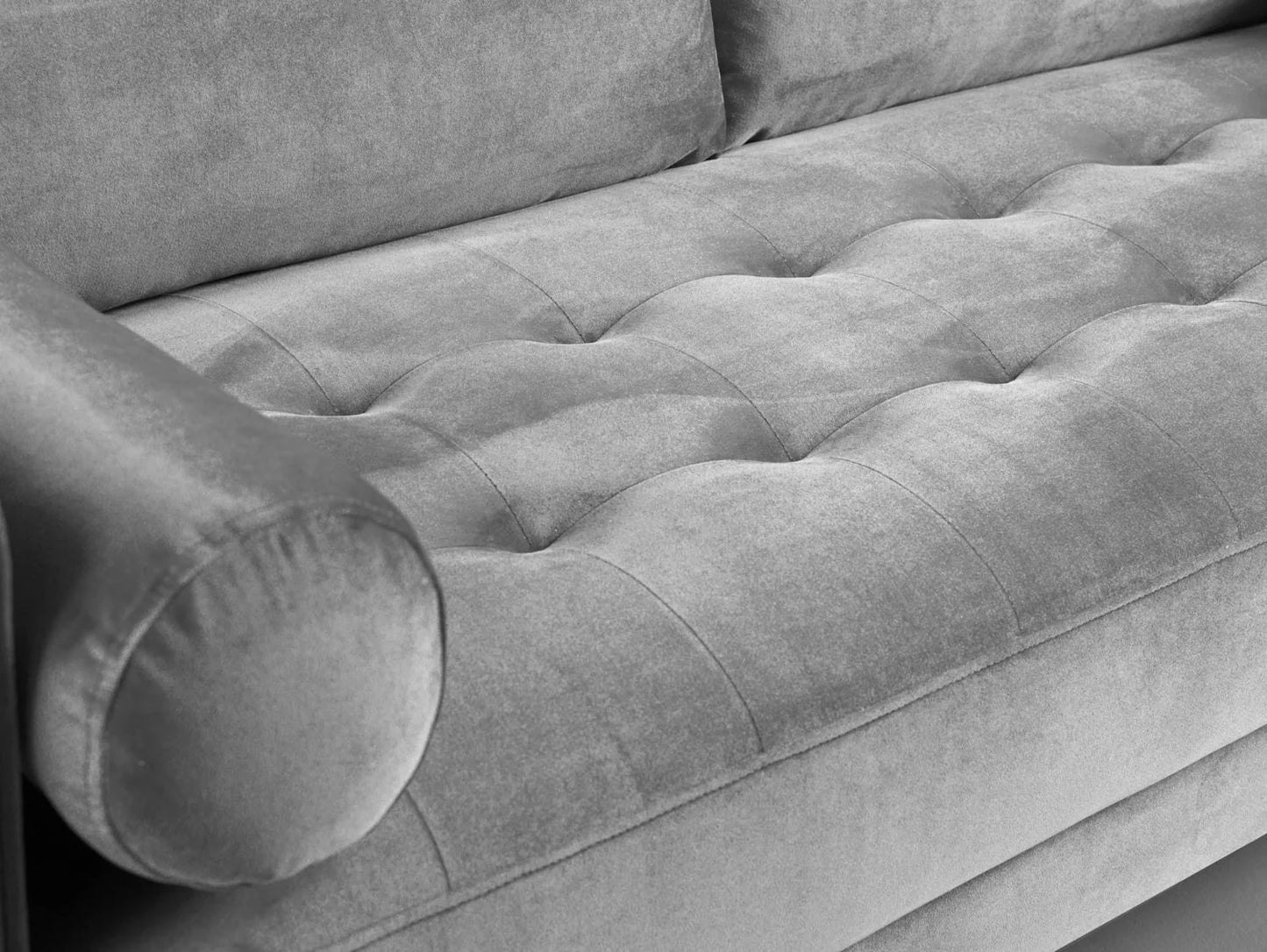 The Ritz Sofa Range Grey Plush 3+2 Set