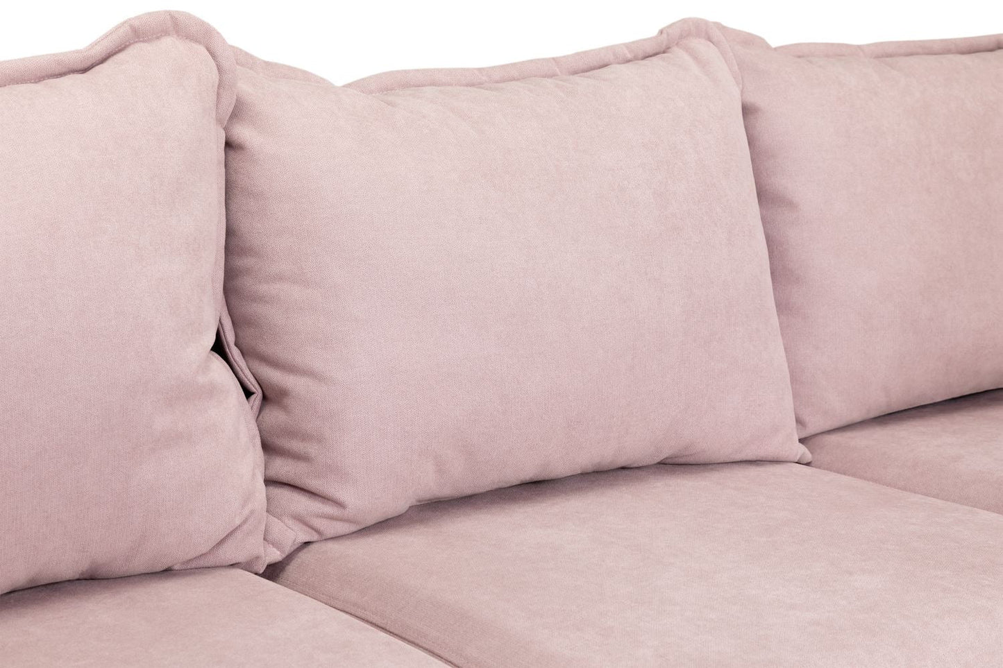 Byron Pink Left Hand Facing Corner Sofa