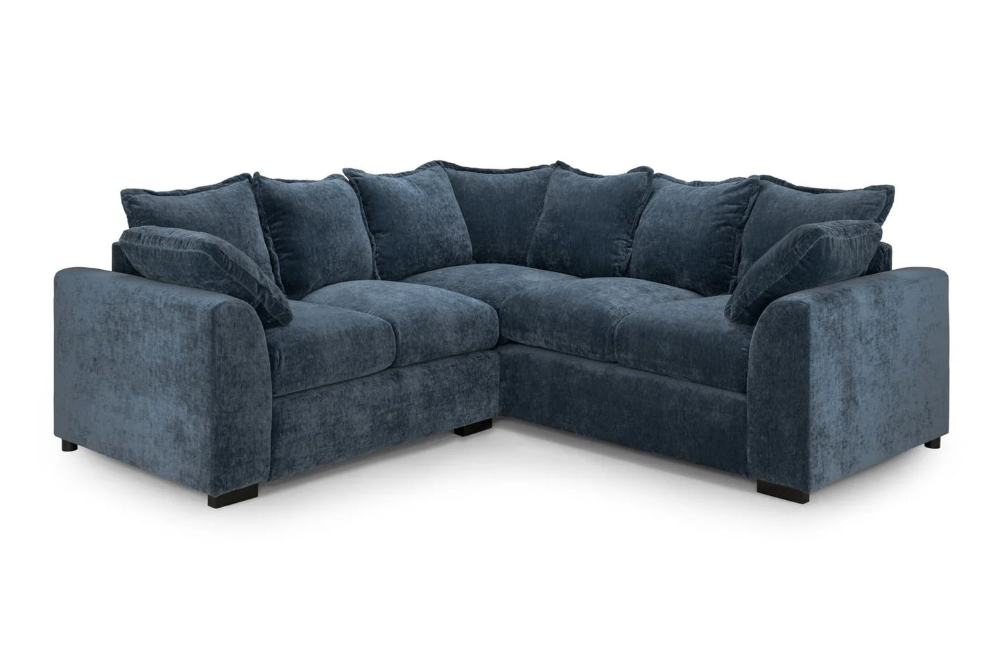 The Cotswold Large Corner Sofa In Blue