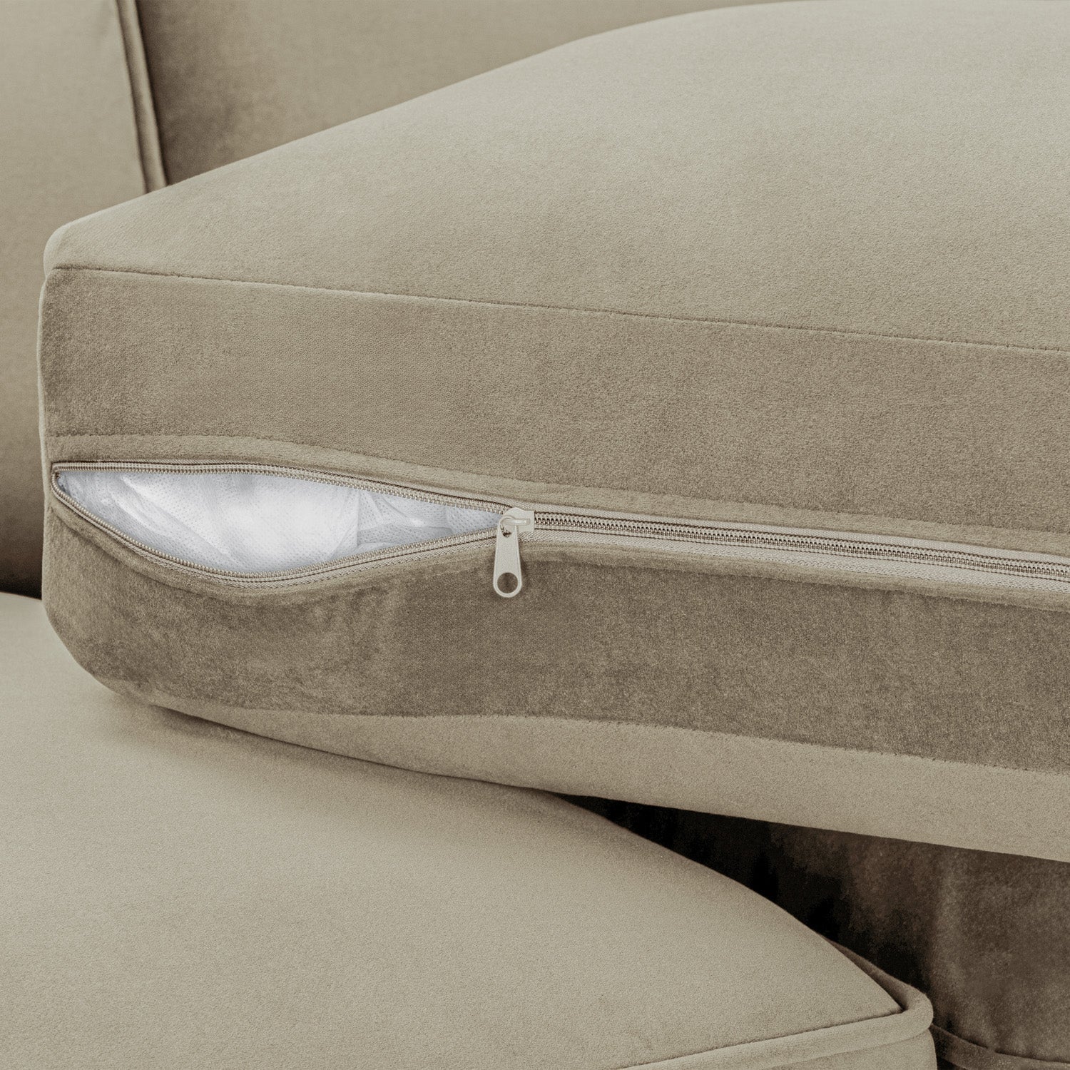 The Mayfair U-Shape Sofa In Beige