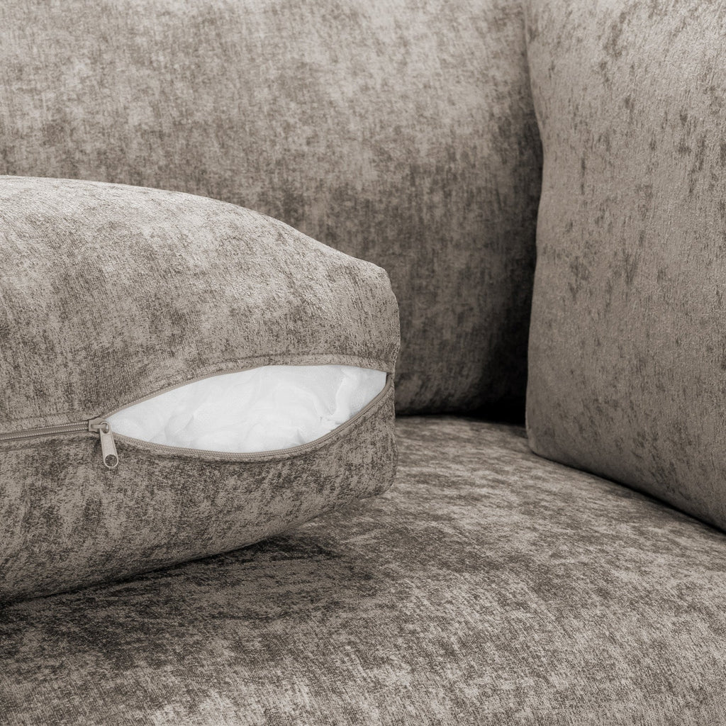 Bishop Scatterback or Fullback U Shape Sofa in either Truffle or Platinum