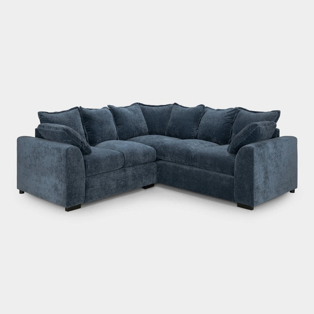 The Cotswold Large Corner Sofa In Blue