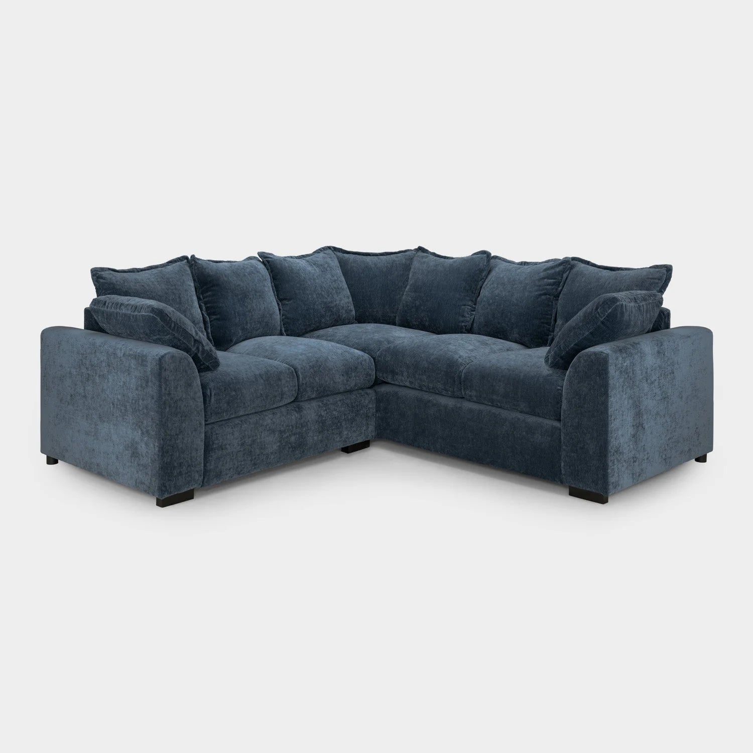 The Cotswold Large Corner Sofa In Blue