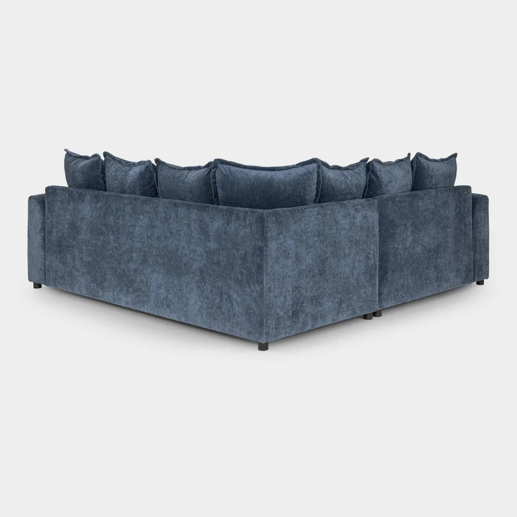 The Cotswold Large Corner Sofa In Blue